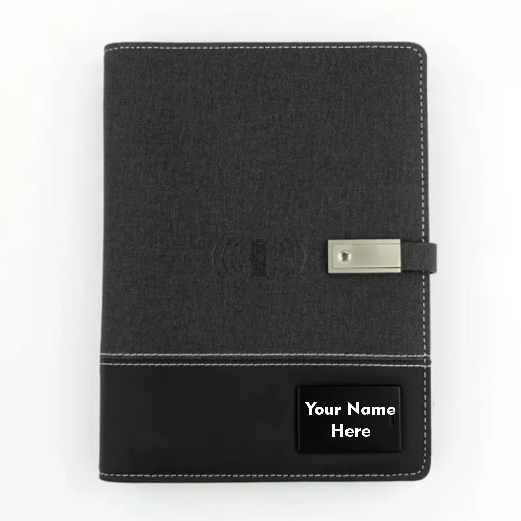 Smart Diary with Lamp & Power Bank