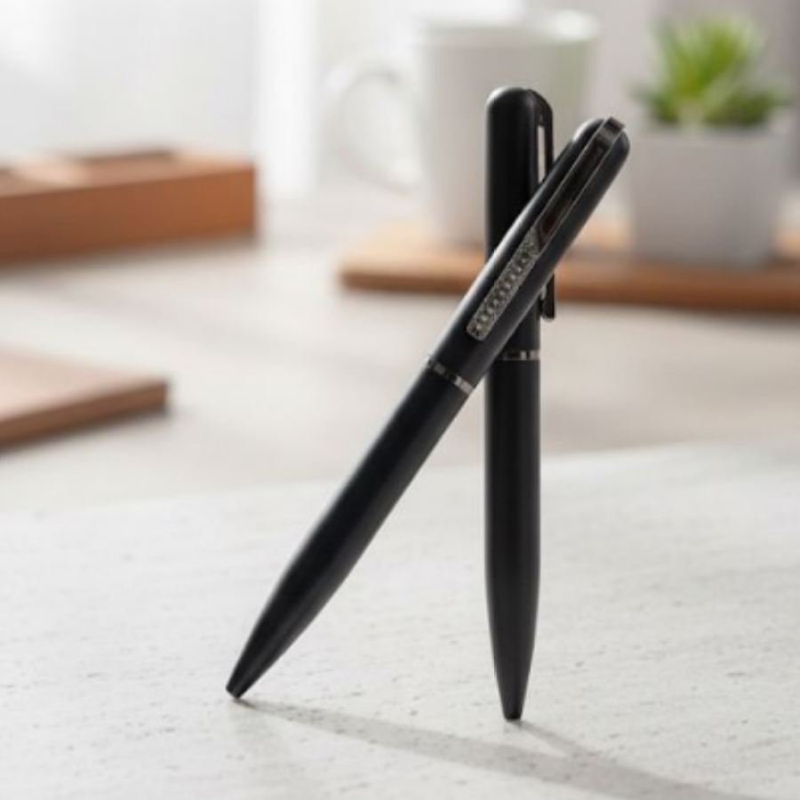 Executive Crystal Embellished Ball Pen